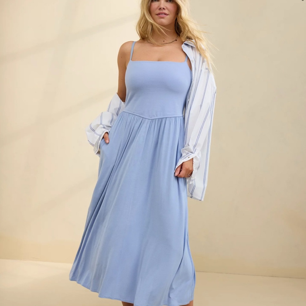 SOLD Aerie At The Barre Square Neck Midi